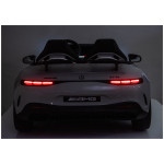 Elektrické autíčko Mercedes GT63 AMG - LCD, svetlosivé